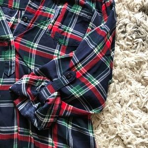 Plaid top